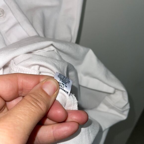 Monrow Womens Romper Size XS White Pockets Button Down Collared Pure Cotton - Picture 5 of 7